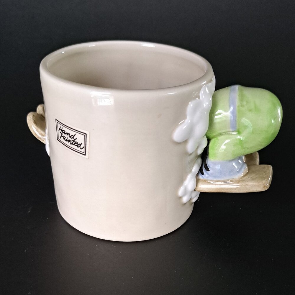 Vintage 1978 Fitz & Floyd Japan Ski-Lympics Mug